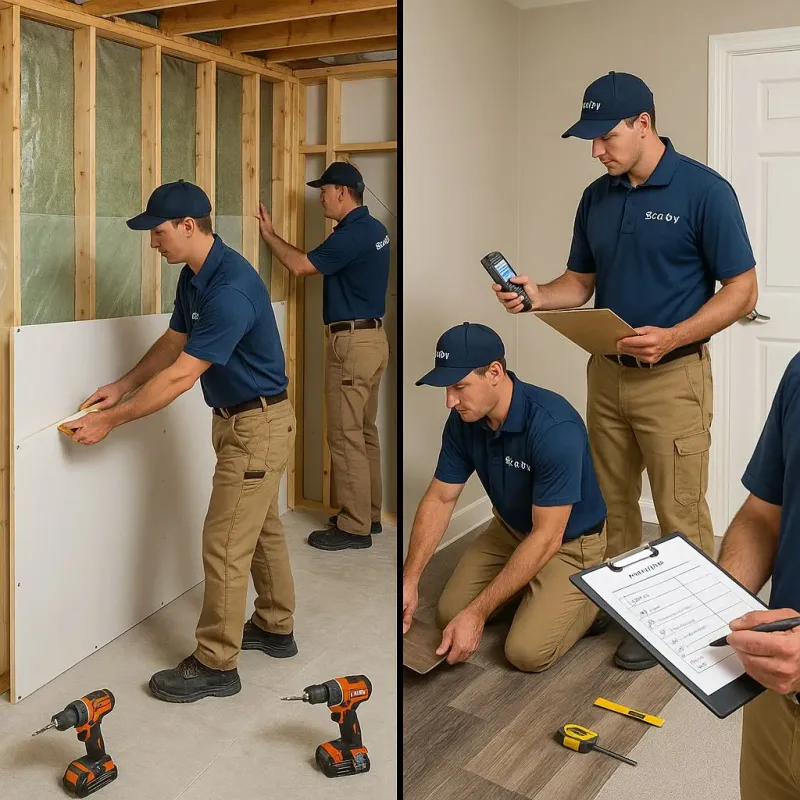Repairs and Reconstruction process in Alhambra, AZ